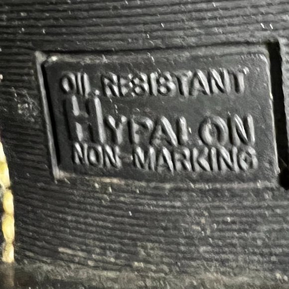 📌Cowboy Boots Dark Brown Oil Resistant Hypalon Non-Marking looks like new - Picture 11 of 16